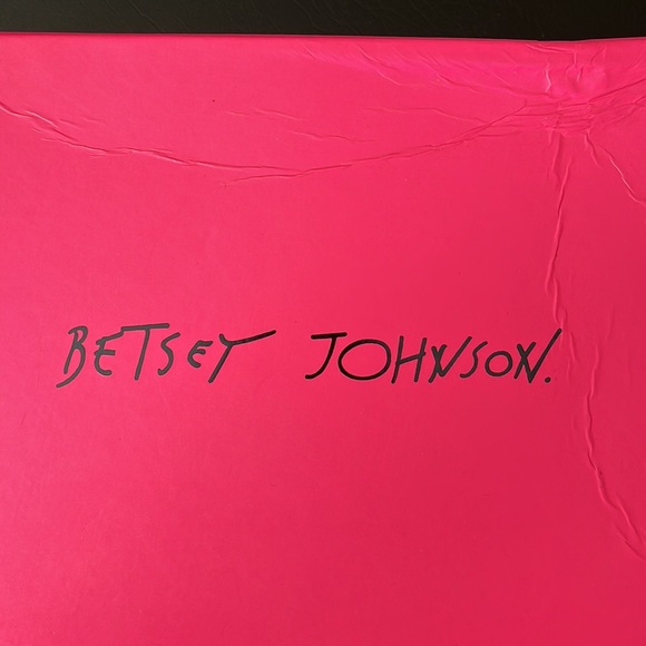 ✨Reduced BETSEY JOHNSON heels - sexy black satiny fabric and looked black ribbon - Picture 9 of 11